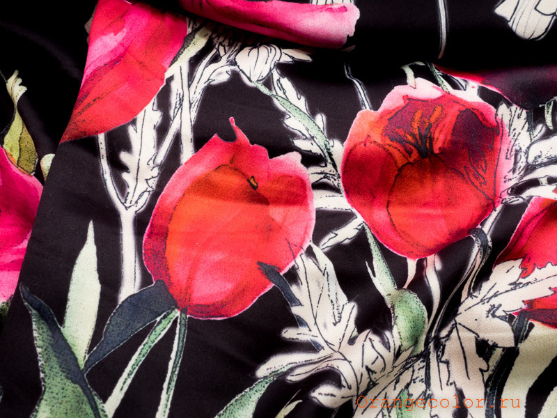 Кликните для увеличения изображения Блузочно-плательный сатин 5335БП