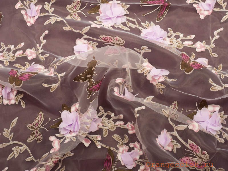 Кликните для увеличения изображения Воздушная органза 5387БП-02