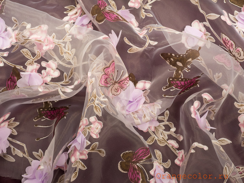 Кликните для увеличения изображения Воздушная органза 5387БП-02