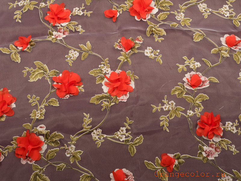 Кликните для увеличения изображения Воздушная органза 5387БП-01